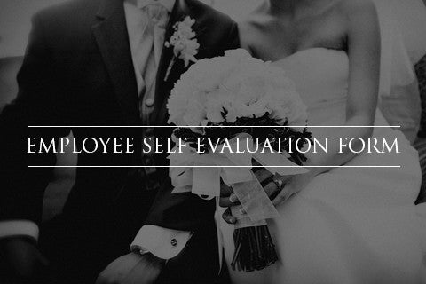 Employee Self Evaluation Form