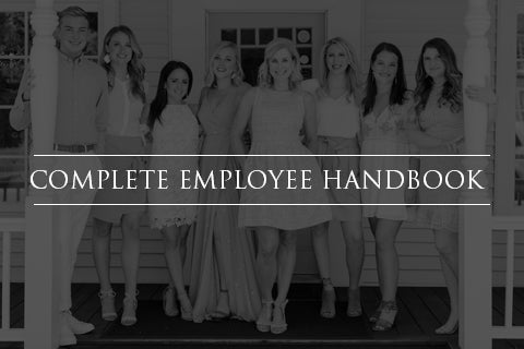 Bridal Store Complete Employee Handbook